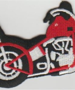 Motor stoffen opstrijk patch