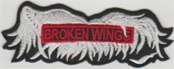 Broken Wings stoffen opstrijk patch