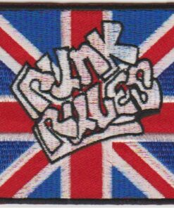 Punk Rules stoffen opstrijk patch