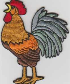 Applique de poulet sur patch