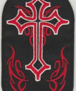 Croix celtique applique fer sur patch