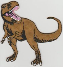 Dinosaurus T-Rex stoffen opstrijk patch