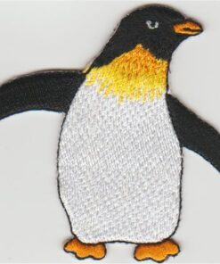 Pinguin stoffen opstrijk patch