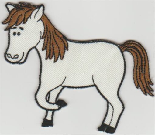 Pferd Applikation zum Aufbügeln