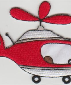 Hélicoptère Applique Fer Sur Patch