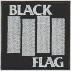 Black Flag stoffen opstrijk patch