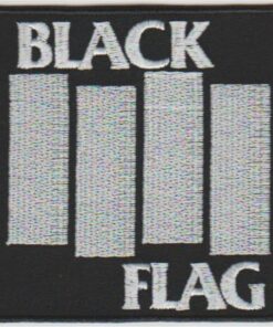 Black Flag stoffen opstrijk patch