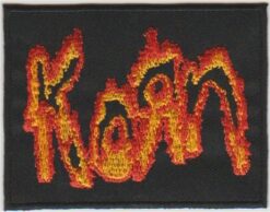 Korn stoffen opstrijk patch patch