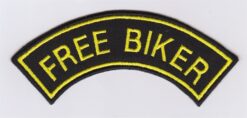 Free Biker Applique Iron On Patch