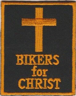 Écusson thermocollant Bikers for Christ appliqué