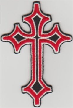 Croix celtique applique fer sur patch