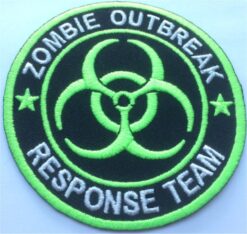 Zombie Outbreak Response Team Applikation zum Aufbügeln