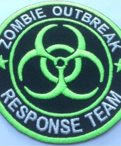 Zombie Outbreak Response Team Applikation zum Aufbügeln