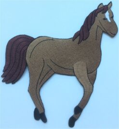 Cheval Applique Fer Sur Patch