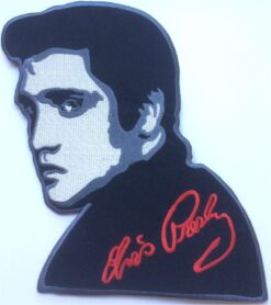 Elvis Presley stoffen opstrijk patch