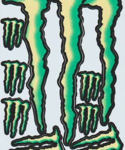 Feuille d'autocollants Monster Energy