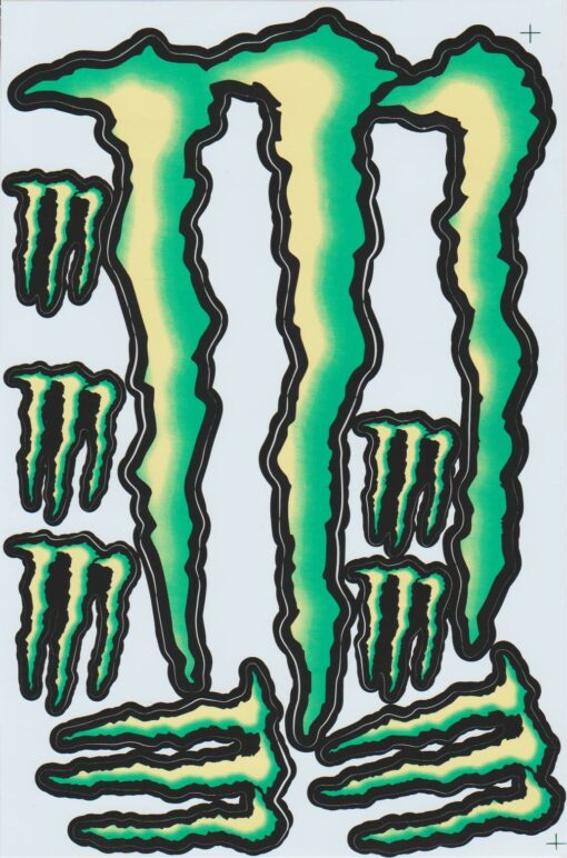 Monster Energy stickervel