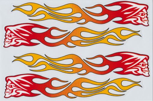 Stammes-Aufkleberblatt-Set