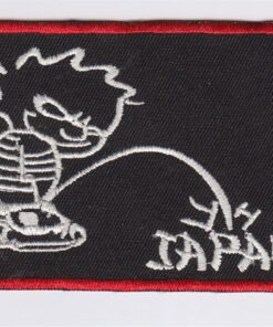 Calvin Japanese Motors Applique fer sur patch