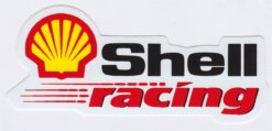 Shell Racing-Aufkleber
