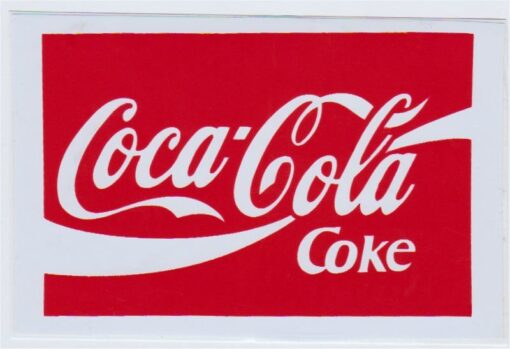 Coca Cola sticker