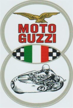 Moto Guzzi klassischer Aufkleber