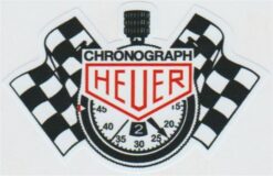 Chronograph Heuer sticker