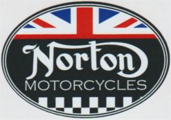 Norton Motorradaufkleber