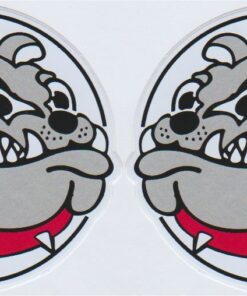 Bulldog-Aufkleber-Set