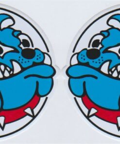 Bulldog-Aufkleber-Set