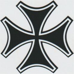 Aufkleber mit keltischem Kreuz