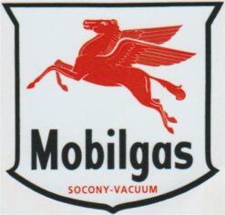Sticker Mobilgas Socony-Aspirateur