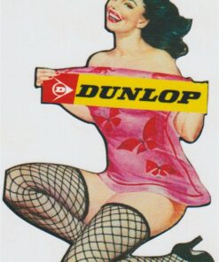 Sticker Dunlop Pin Up Girl