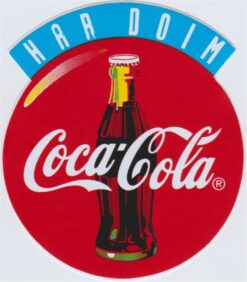 Coca-Cola-Aufkleber