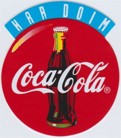 Coca Cola sticker