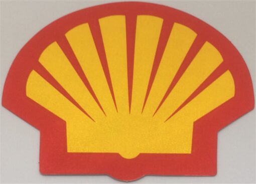 Sticker logo coquille