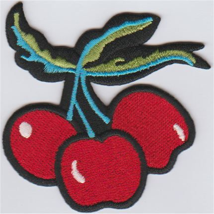 Kirsche Applikation zum Aufbügeln