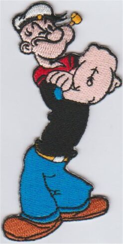 Popeye Applikation zum Aufbügeln