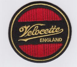 Velocette England stoffen Opstrijk patch