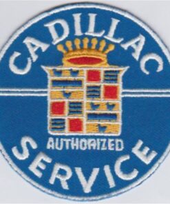 Cadillac Authorized Service Applique Iron On Patch