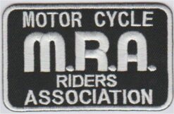 MRA Motorcycle Riders Association opstrijk patch