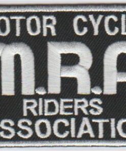 MRA Motorcycle Riders Association opstrijk patch