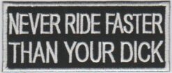 Patch thermocollant Never Ride Faster