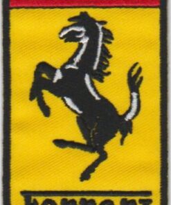 Ferrari stoffen opstrijk patch