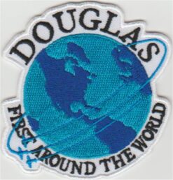 Douglas stoffen opstrijk patch