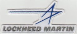 Patch thermocollant en tissu Lockheed Martin