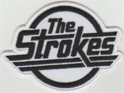 Der Stoffaufnäher „The Strokes“ zum Aufbügeln