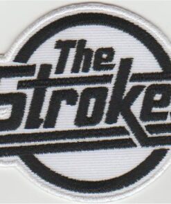 Der Stoffaufnäher „The Strokes“ zum Aufbügeln