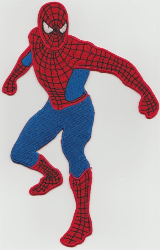 Spiderman-Applikation zum Aufbügeln