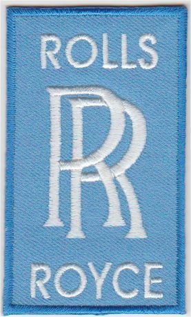 Rolls Royce stoffen opstrijk patch
